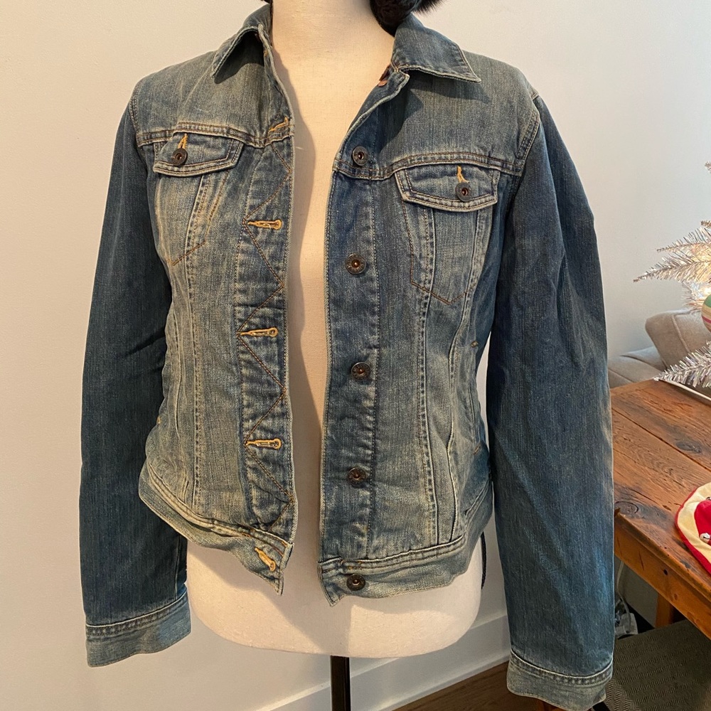 Lucky Brand Jean Jacket with flannel lining